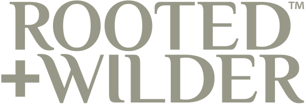 ROOTED+WILDER logo