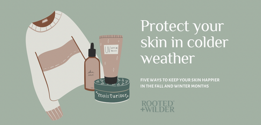 Protect your skin in colder months; five ways to keep your skin happier in the fall and winter months