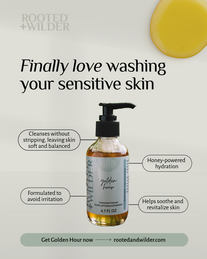 Golden Hour / gentle cleanser