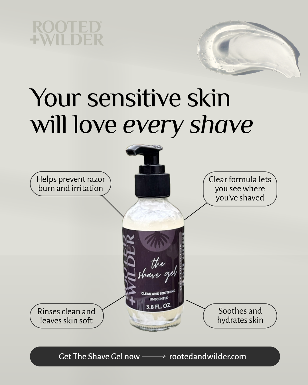 The Shave Gel / soothing glide